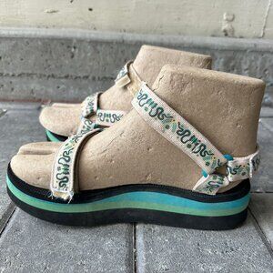 Anna Sui X Teva Flatform Sandals Size 9